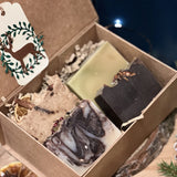 Christmas gift box 4 soap limited edition