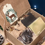 Christmas gift box 4 soap limited edition