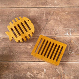 Wooden Soap Fish Dish