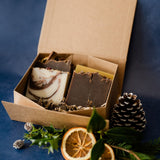 Christmas gift box 4 soap limited edition